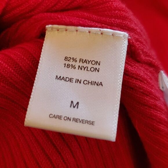 New York & Company crewneck sweater with zippers - Picture 6 of 8